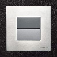 Niessen, Zenit, Цвет: Сталь