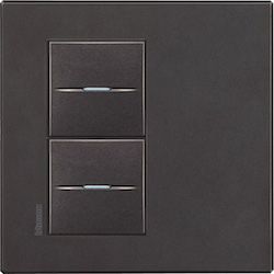 BTicino, Axolute Eteris, Цвет: Антрацит