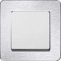 Berker Q.7, Нержавеющая сталь/Полярная белизна