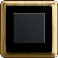 GIRA, ClassiX, Цвет: Бронза/Черный