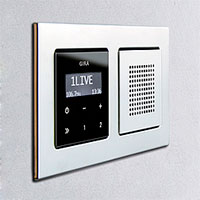 Радиоприемник, Gira E22, Цвет: Белый глянцевый