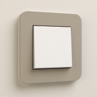 Gira, серия E3, Цвет: серо-бежевый матовый, Выключатель