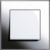 GIRA, Esprit, Цвет: Хром / Белый глянцевый