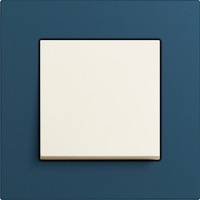 GIRA, Esprit, Цвет: Синий Linoleum-Multiplex / Кремовый глянцевый