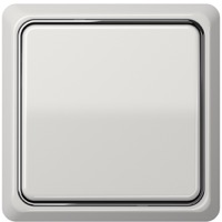 JUNG, CD plus, Цвет: Светло-серый / Полированный хром