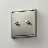 JUNG, LS 1912, тумблер в форме конуса, Цвет: Нержавеющая сталь