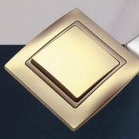 Выключатель Simon 82, Цвет: Шампань матовая