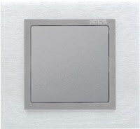 Simon 82 Nature, Цвет: Сталь матовая / алюминий