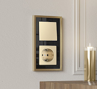 Werkel Baguette, цвет: черный/латунь