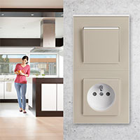 Выключатель ABB, Levit, Цвет: 