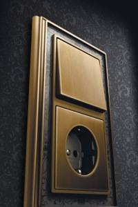 ABB, Династия, Цвет: Латунь античная, чёрная роспись