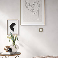 ABB, Династия, Цвет: Латунь античная, белая роспись/слоновая кость