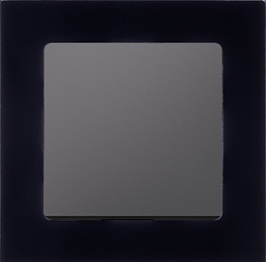 Schneider Electric, Atlas Design, Цвет: Черное стекло