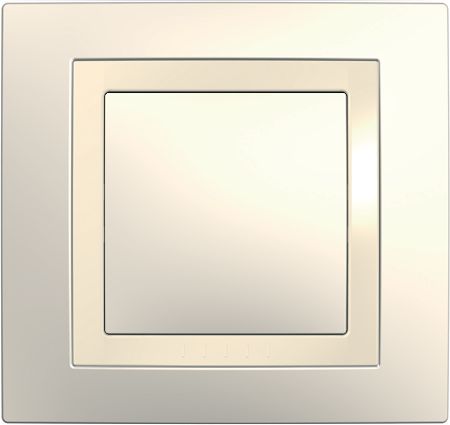 Schneider Electric, Unica Базовая, Цвет: Кремовый