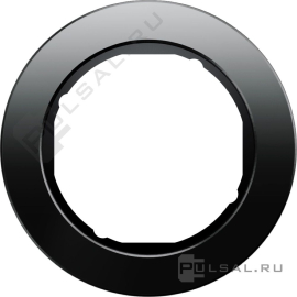 Рамка
R.Classic,  1 пост,   цвет - черный,  черный,  вертикальная,  горизонтальная,  стекло,  10112016,  1011 20 16,  Berker
 - PULSAL.RU