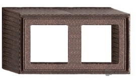 Коробка накладного монтажа
Roma Surface,   цвет - медь состаренная (rustic copper),  металл,  FD01502RC,  FEDE
 - PULSAL.RU