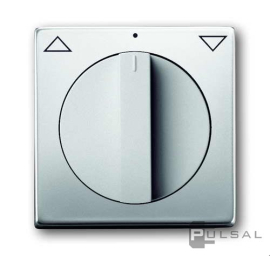 Центральная плата с поворотной ручкой, с маркировкой
Pure сталь,  без фиксации,  с фиксацией,  без подсветки,   цвет - стальной,  металл,  1740-866,  2CKA001710A3748,  ABB
 - PULSAL.RU