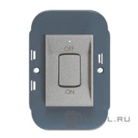 Выключатель 45А
Axolute,  Axolute AIR,  одноклавишный,  с подсветкой,   цвет - алюминий,  пластмасса,  HC4019,  BTicino
 - PULSAL.RU