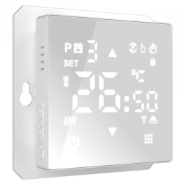 Терморегулятор умный с wi-fi, 16А, НО-контакт, 230В
Elite,  Alumax,  Split,  Slab,  Senso,  Minimir Home,  Baguette,  Acrylic,  Platinum,  Snabb,  Stream,  Flock,  Stark,  Fiore,  Favorit,  Diamant,  Aluminium,  Antik,  Metallic,  сенсорный,  управление по wi-fi,  датчик t° воздуха (встроенный),  датчик t° пола (внешний),  с таймером,   цвет - белый,  пластмасса,  W1151201,  a056497,  Werkel
 - PULSAL.RU