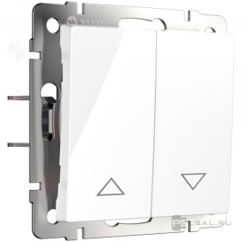 Выключатель для жалюзи
Alumax,  Split,  Slab,  Senso,  Baguette,  Acrylic,  Platinum,  Elite,  Snabb,  Stream,  Flock,  Stark,  Fiore,  Favorit,  Diamant,  Aluminium,  Antik,  Metallic,  без фиксации,  без подсветки,   цвет - белый,  пластмасса,  W1124501,  a051132,  Werkel
 - PULSAL.RU