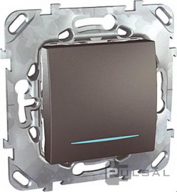 Кнопка Н.О.
Unica Quadro,  Unica Top,  Unica Class,  одноклавишный,  с подсветкой,   цвет - графит,  пластмасса,  MGU5.206.12NZD,  Schneider Electric
 - PULSAL.RU