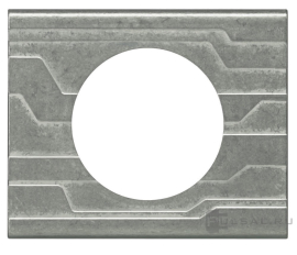 Рамка
Celiane,  1 пост,   цвет - техно,  вертикальная,  горизонтальная,  металл,  069041,  0 690 41,  Legrand
 - PULSAL.RU