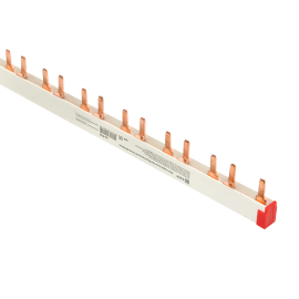 Шина соединительная типа PIN для 2-ф нагр, 63А 54 мод PROxima, pin-02-63, EKF - PULSAL.RU