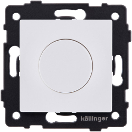 Светорегулятор (диммер) 5-500 Вт/ВА, для LED 5-200 Вт/ВА
Aspekt,  Eleganz,  Reflex,  поворотно-нажимной,  с возможностью управления с 2-х мест,  лампы накаливания и галогенные 220В (R),  лампы с индукционным (обмоточным) трансформ.(L),  лампы с электронным (емкостным) трансформ.(C),  диммируемые лампы LED 220В (LEDi тип L),  диммируемые лампы LED 220В (LEDi тип C),   цвет - белый матовый,  пластмасса,  REA-048WM,  Kollinger
 - PULSAL.RU