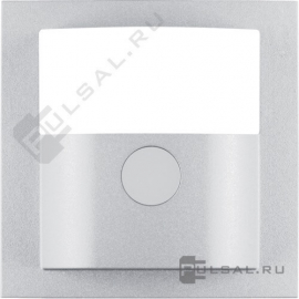 Накладка датчика
B.7,  двухпроводный,  трехпроводный,   цвет - алюминий матовый,  пластмасса,  11901404,  1190 14 04,  Berker
 - PULSAL.RU