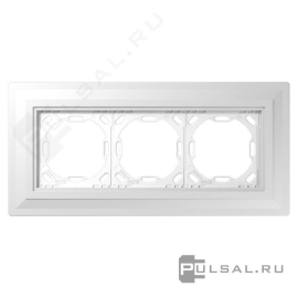 Монтажная рамка под штукатурку
LS ZERO,  для сплошных стен,  PA983G125-0,  PA 983 G 125-0,  JUNG
 - PULSAL.RU