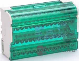 Кросс-модуль на DIN-рейку 4х15, 125А ШН-103 ЩРН,  ЩРН-П,  ЩРВ,  ЩРВ-П,  ЩЭ,  ЩРУН,  ЩРУВ,  ЩРНМ,  ЩМП, 32019DEK, Dekraft - PULSAL.RU