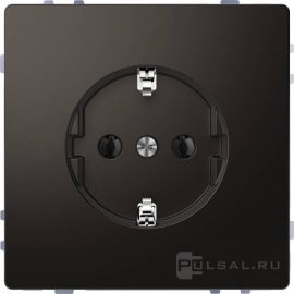 Розетка
D-Life,  без шторок,  с заземлением,  одинарная,  безвинтовые клеммы,   цвет - антрацит,  пластмасса,  MTN2301-6034,  MEG2301-6034,  Merten
 - PULSAL.RU