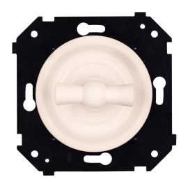 Выключатель
Шедель Бриз,   цвет - песочное золото матовый,  пластмасса,  B3-202-24M,  Bironi
 - PULSAL.RU