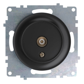 Розетка одиночная
Garda,  Florence,  телевизионная (TV),  одинарная,   цвет - черный,  пластмасса,  1E21101303,  2172819,  OneKeyElectro
 - PULSAL.RU