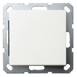 Перекрестный переключатель
R1,  R2,  R3,  одноклавишный,  без подсветки,   цвет - белый глянцевый,  пластмасса,  83013W,  Wedder
 - PULSAL.RU