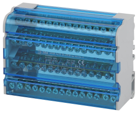 Кросс-модуль на DIN-рейку ШНК 4х15 3L+PEN Б0043935, ЭРА - PULSAL.RU