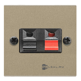 Розетка акустическая
Zenit,  1 пара,   цвет - шампань,  пластмасса,  N2257.1 CV,  2CLA225710N1901,  ABB
 - PULSAL.RU