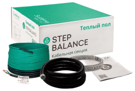 Нагревательный кабель,  Step Turbo,   длинна - 20 м.,   мощность - 400 Вт.,  под плитку, под керамогранит,  двужильный,  STC020020,  Systeme Electric - PULSAL.RU