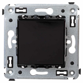 Выключатель
Avanti,  одноклавишный,   цвет - черный квадрат,  пластмасса,  4402103DKC,  DKC_4402103,  DKC
 - PULSAL.RU