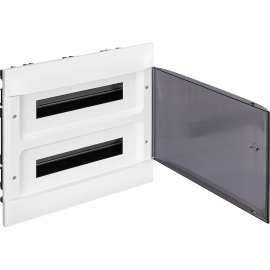 Щит (бокс) Practibox S, Practibox³ и Practibox S, встраиваемый, IP 40,  модулей - 36, пластмасса,  цвет - белый, 137557, Legrand - PULSAL.RU