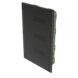 Щит (бокс) Practibox 3, Practibox³ и Practibox S, встраиваемый, IP 40,  модулей - 36, пластмасса,  цвет - белый, 401754, Legrand - PULSAL.RU