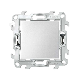 Выключатель Push&Go
Simon 24 Harmonie,  одноклавишный,  без подсветки,   цвет - алюминий,  пластмасса,  2420101-033,  Simon
 - PULSAL.RU