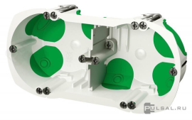 Монтажная коробка Multifix Air двухпостовая, глуб. 40мм
Unica Базовая,  Unica Хамелеон,  Unica Quadro,  Unica Top,  Unica Class,  Unica New Pure,  Unica New Studio,  Unica New Studio modular,  Odace,  Sedna,  Glossa,  Blanca,  W59,  W59aqua,  Дуэт,  Этюд,  Mureva Styl,  Atlas Design,  для полых стен и гипрока,   цвет - белый,  IMT35000,  Schneider Electric
 - PULSAL.RU Монтажная коробка Multifix Air двухпостовая, глуб. 40мм
Unica Базовая,  Unica Хамелеон,  Unica Quadro,  Unica Top,  Unica Class,  Unica New Pure,  Unica New Studio,  Unica New Studio modular,  Odace,  Sedna,  Glossa,  Blanca,  W59,  W59aqua,  Дуэт,  Этюд,  Mureva Styl,  Atlas Design,  для полых стен и гипрока,   цвет - белый,  IMT35000,  Schneider Electric
 - PULSAL.RU