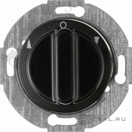 Жалюзийный поворотный выключатель
1930,  Glas,  без фиксации,  без подсветки,   цвет - черный глянцевый,  пластмасса,  381113,  3811 13,  Berker
 - PULSAL.RU