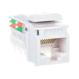 Разъем Modular Jack (тип Keystone/AMP) RJ45 Cat.5e (UTP)
LK Studio,  одинарная,  двойная,   цвет - белый матовый,  пластмасса,  856100 LK45,  856100,  Экопласт
 - PULSAL.RU