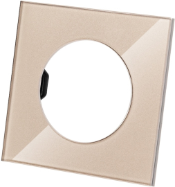 Рамка
Байкал,  1 пост,   цвет - шампань стекло,  вертикальная,  горизонтальная,  стекло,  SQ1819-0502,  TDM
 - PULSAL.RU