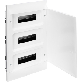 Щит (бокс) Practibox S, Practibox³ и Practibox S, встраиваемый, IP 40,  модулей - 36, пластмасса,  цвет - белый, 135543, Legrand - PULSAL.RU