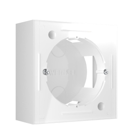 Коробка накладного монтажа
Hammer,  Snabb,  Flock,  Stark,  Favorit,  Diamant,  Aluminium,   цвет - белый,  пластмасса,  W8000001,  a053525,  Werkel
 - PULSAL.RU