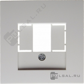 Накладка
S.1,  1 пара,  2 пары,   цвет - белый глянцевый,  пластмасса,  10338919,  1033 89 19,  Berker
 - PULSAL.RU