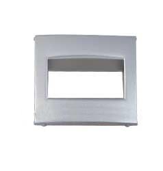 Лицевая панель
Valena,  одинарная,  двойная,   цвет - алюминий,  пластмасса,  770255,  7 702 55,  Legrand
 - PULSAL.RU